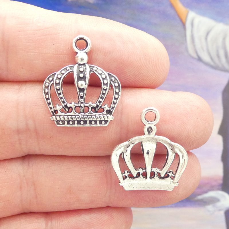 Crown Charms Bulk