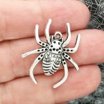 Spider Charm Silver