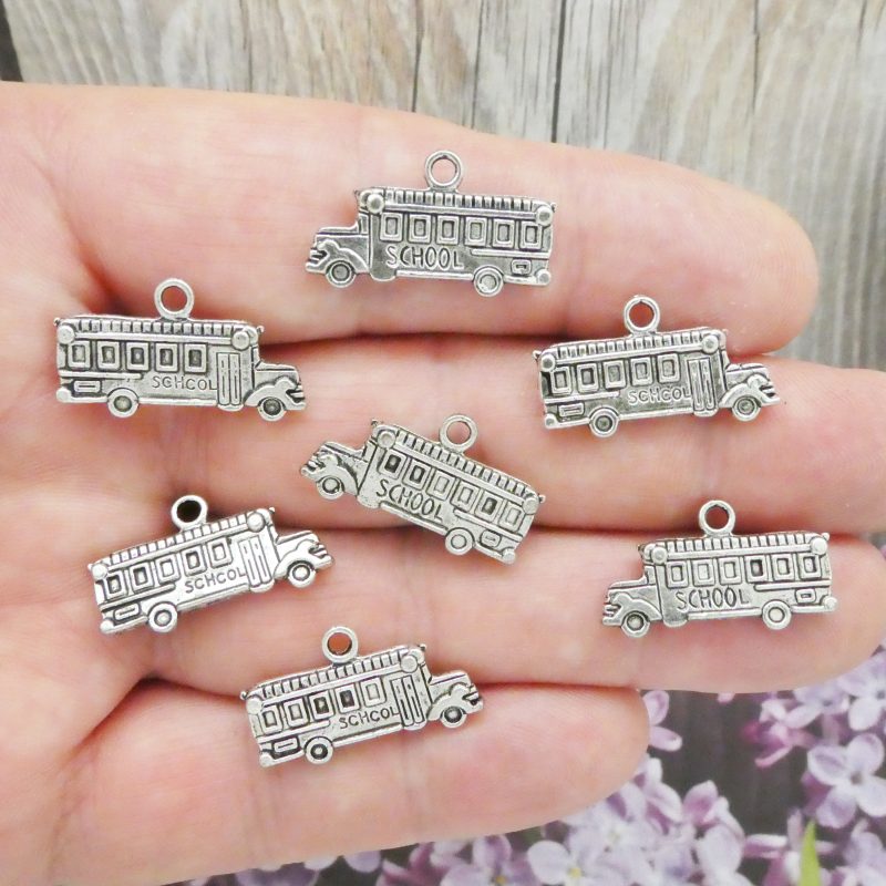 School Bus Charms Wholesale