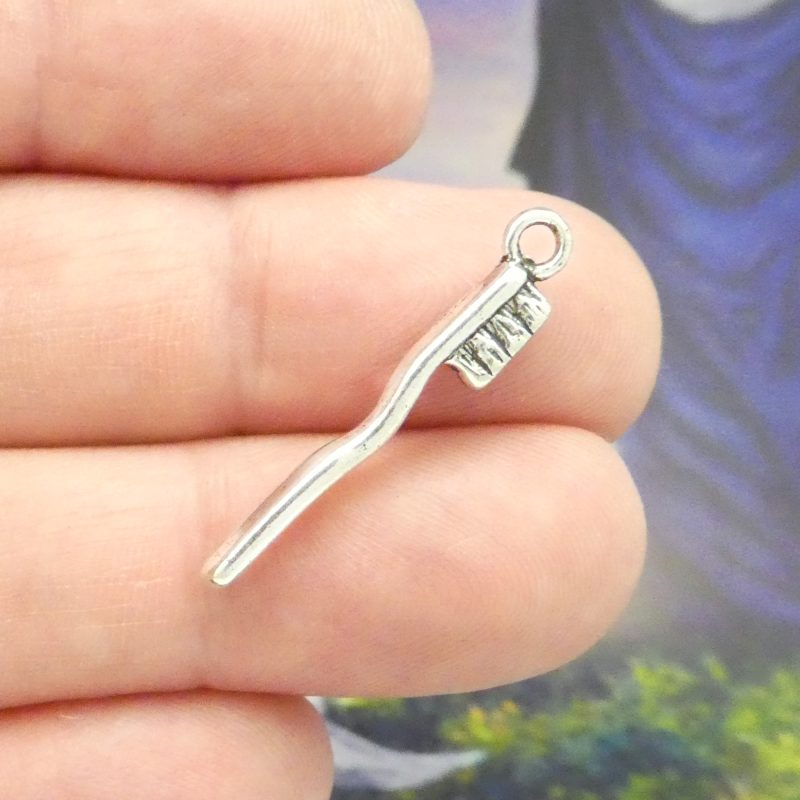Toothbrush Charm for Bracelets