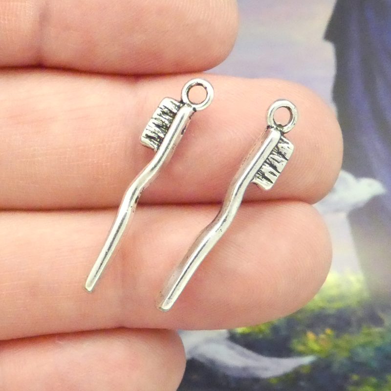 Toothbrush Charm Pendant