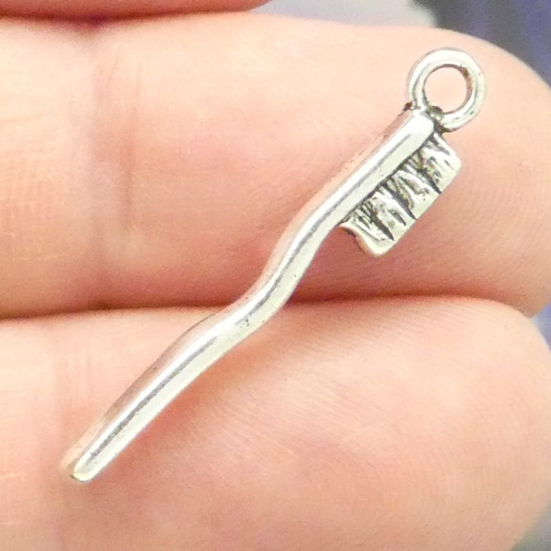 Toothbrush Charms for Jewelry Making