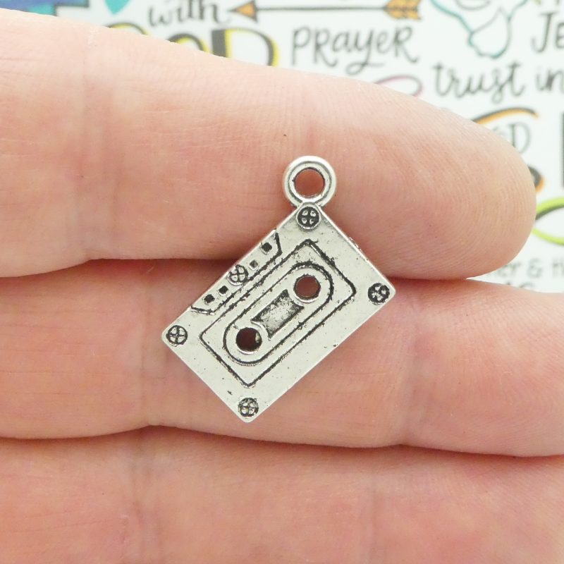 Cassette Tape Charms for Bracelets
