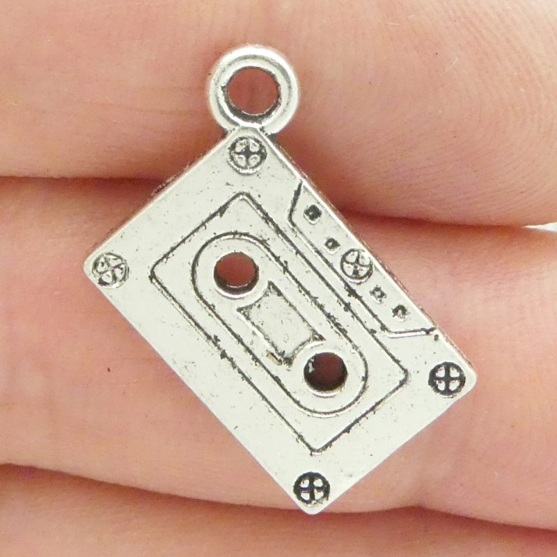 Silver Music Charm