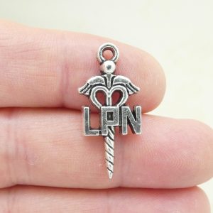LPN Caduceus Charm