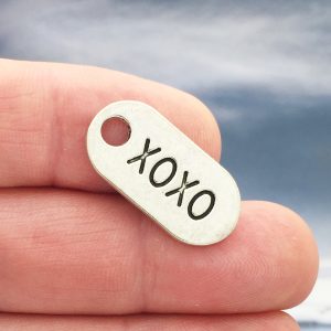 XOXO Charm Silver
