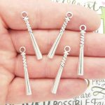 Baseball Bat Charms Bulk