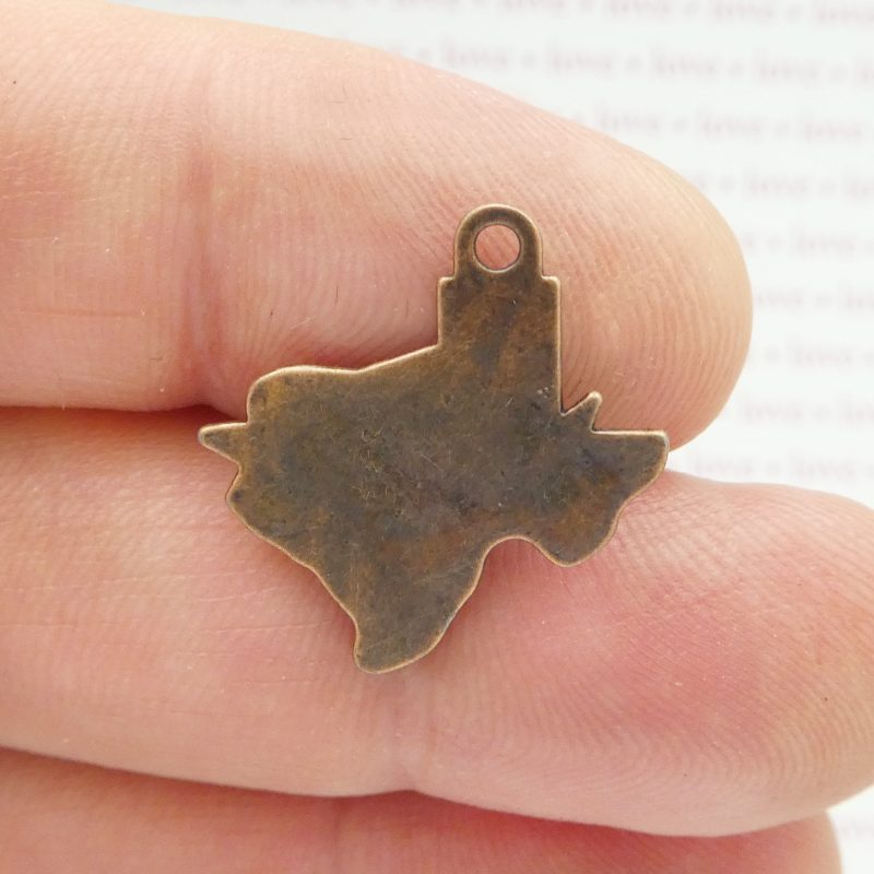 10 Texas Charms Wholesale Copper by TIJC SP1169 - Image 3