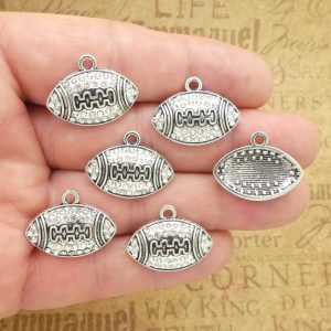 Football Charms Bulk