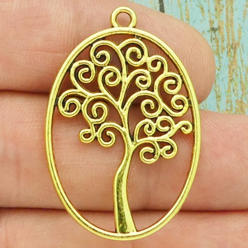 Tree of Life Charms for Jewelry Making