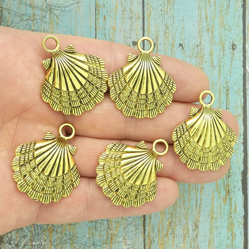 Sea Shell Charms Bulk