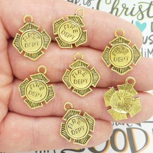 Firefighter Charms Bulk