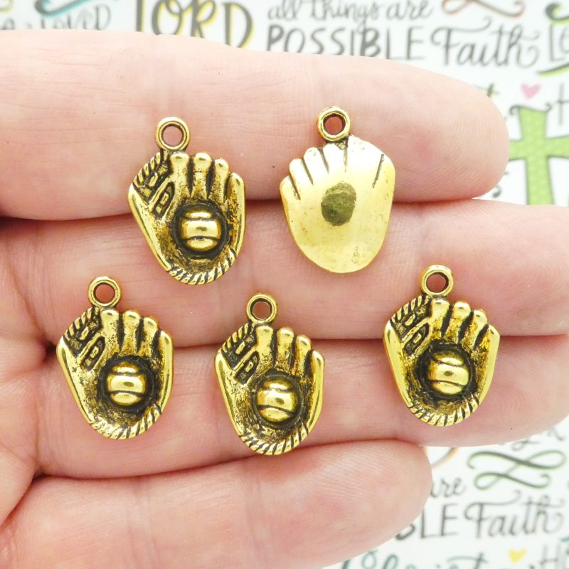 Baseball Charms Bulk