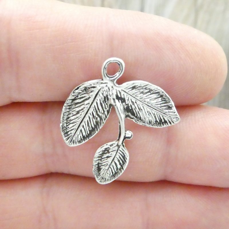Leaf Charms for Jewelry Making