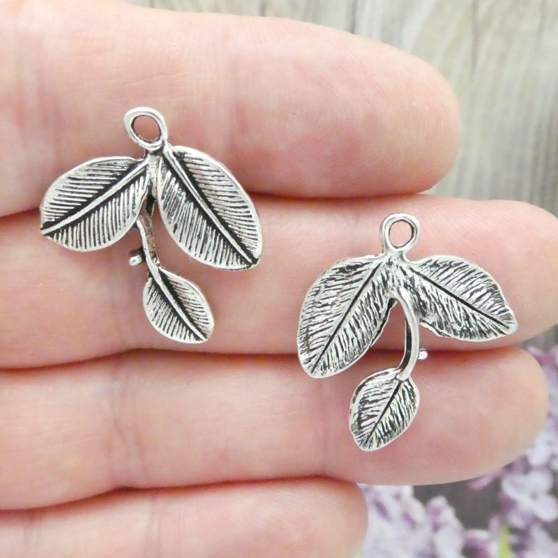 Leaf Charms for Bracelets