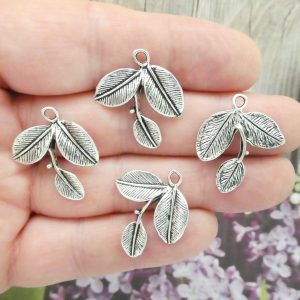 Leaf Charms Wholesale
