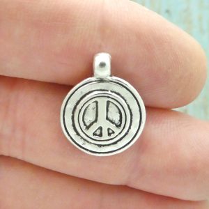 Peace Sign Charm