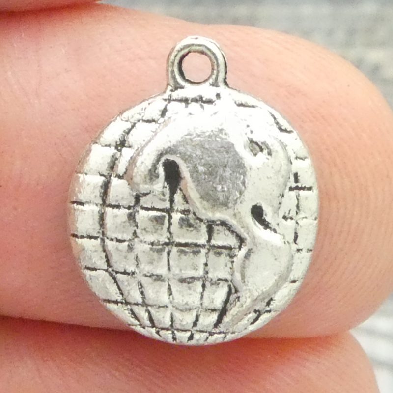 Globe Charms for Bracelets