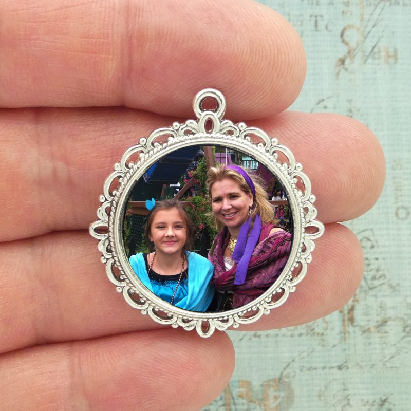Silver Photo Charm