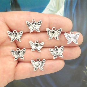 Butterfly Charm Silver