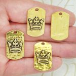 Crown Charms Bulk