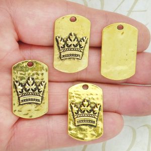 Crown Charms Bulk