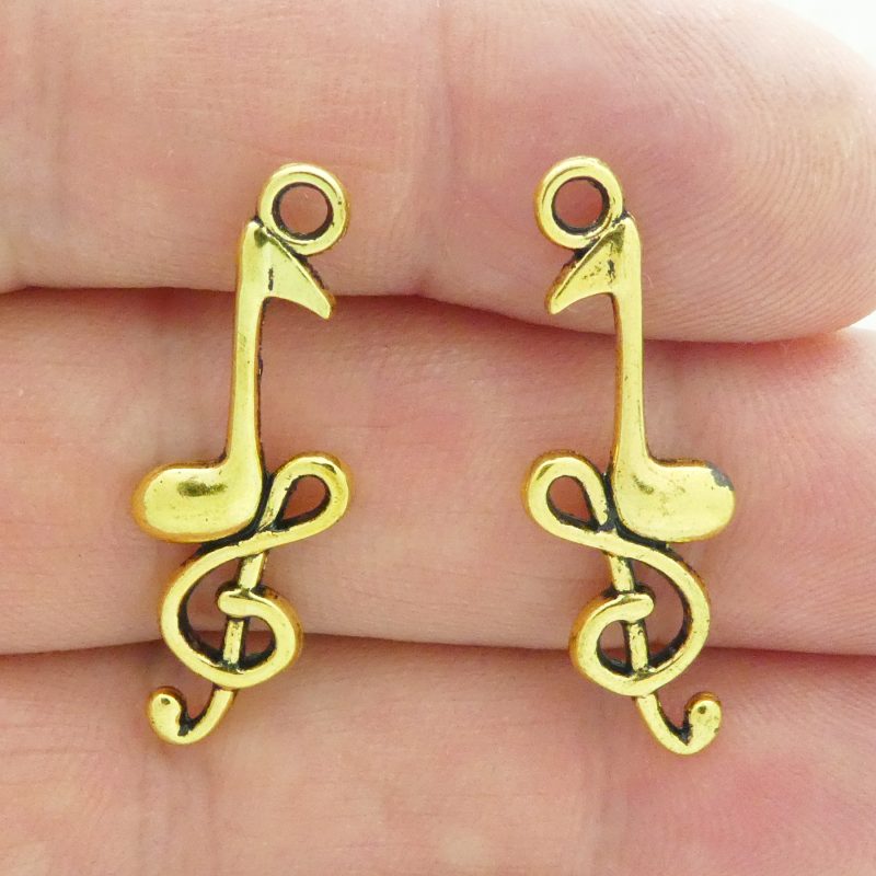 Music Note Charms Bulk