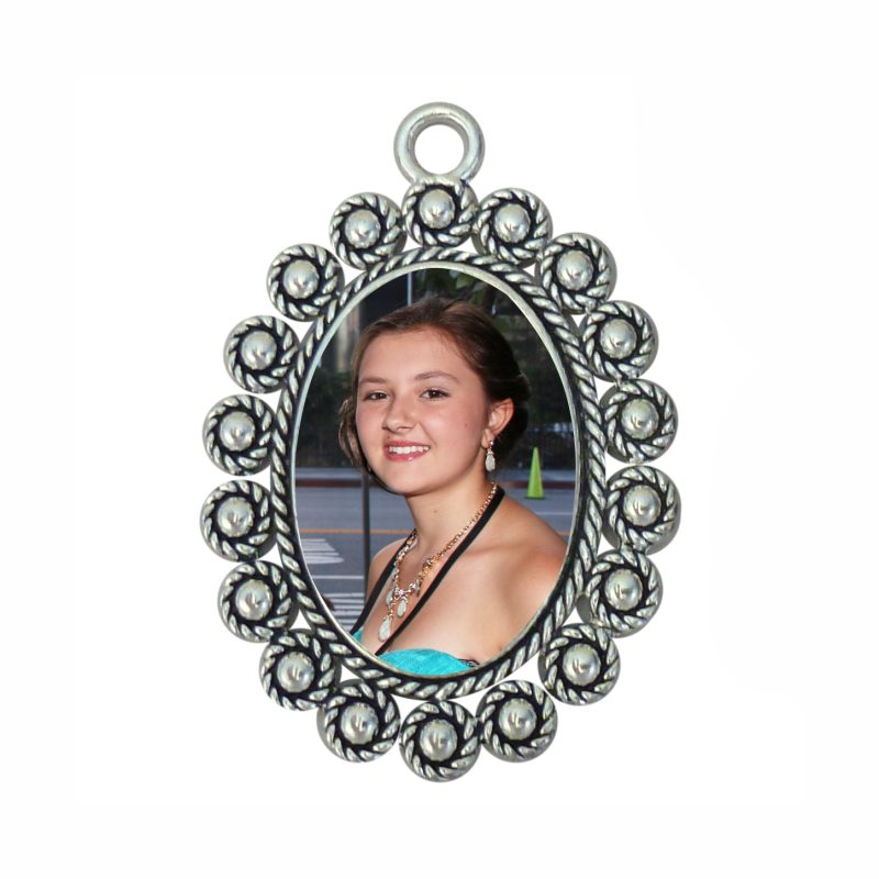 Silver Photo Charm