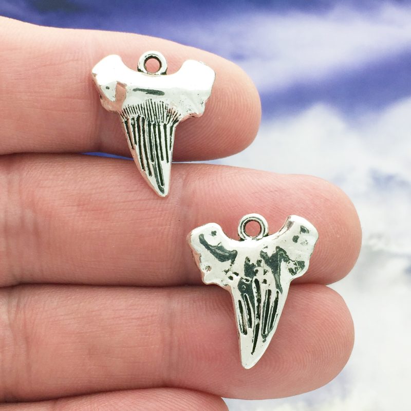 Shark Tooth Charms Bulk