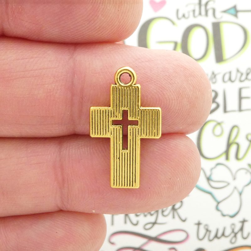 Cross Charms for Bracelets