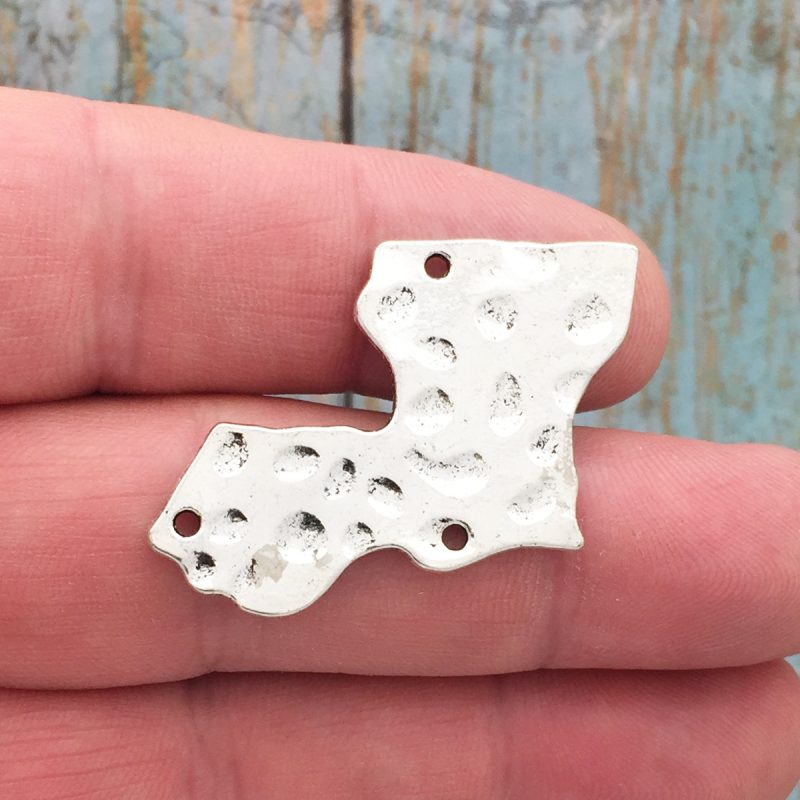 3 State Louisiana Charm Pendant Silver by TIJC SP1654 - Image 2