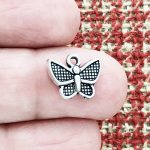 Silver Butterfly Charm