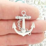Silver Anchor Charm