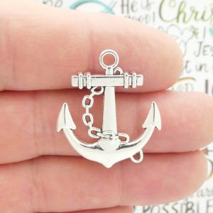 Silver Anchor Charm