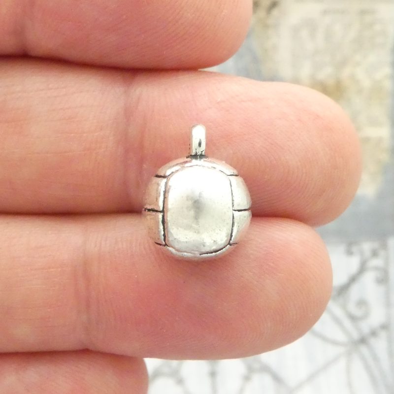 Volleyball Charm Silver