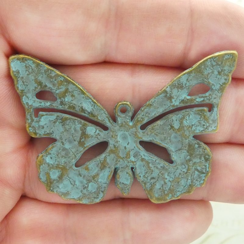 Gold Butterfly Charm