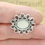 Silver Picture Charm