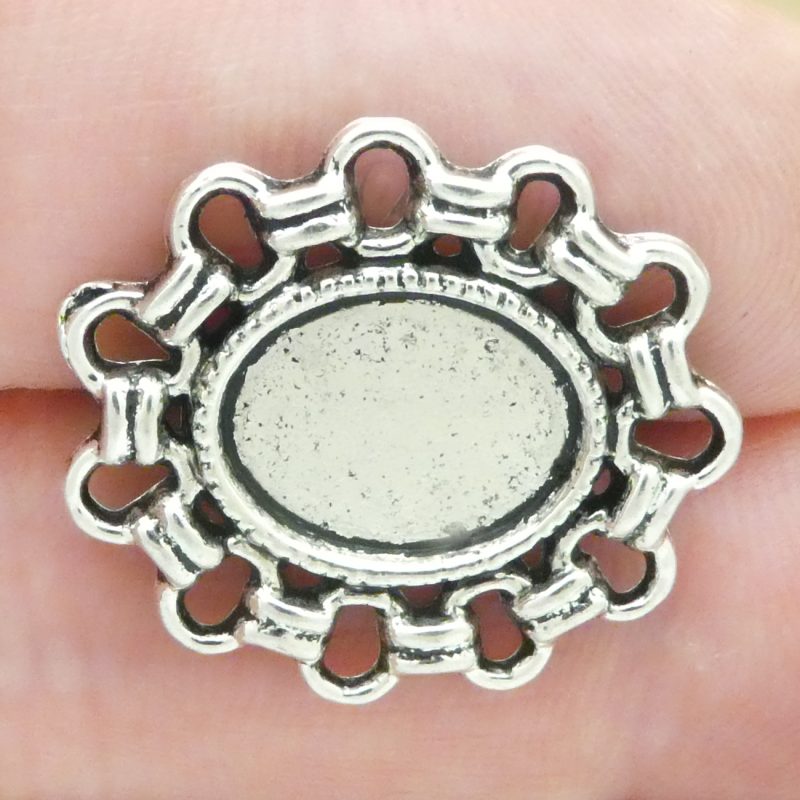 Silver Photo Charm