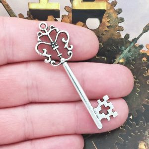Skeleton Key Charm